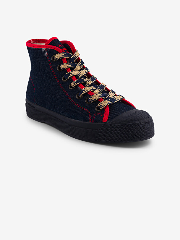 STELLA WOMEN DENIM - Indigo , Tennis & Shoes Bensimon
