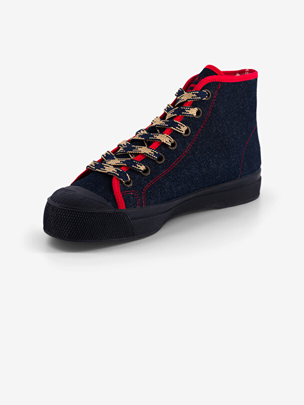 STELLA WOMEN DENIM - Indigo , Tennis & Shoes Bensimon