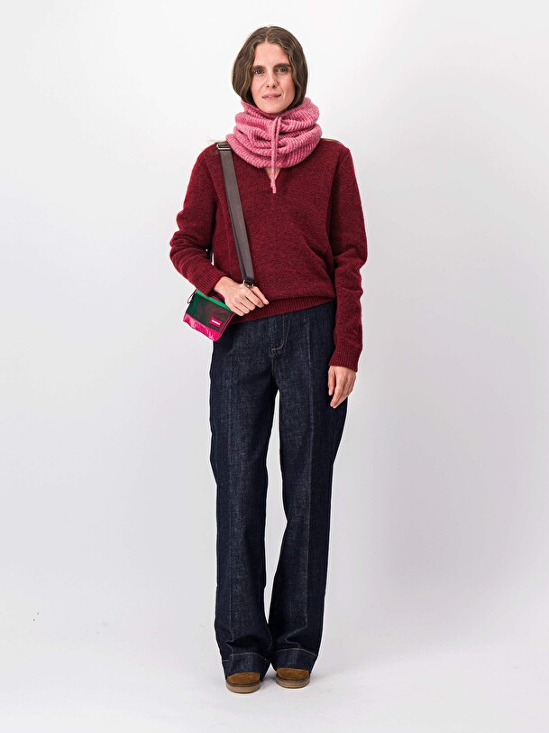 MIKA TURTLENECK -  Raspberry , Ready-to-wear Bensimon