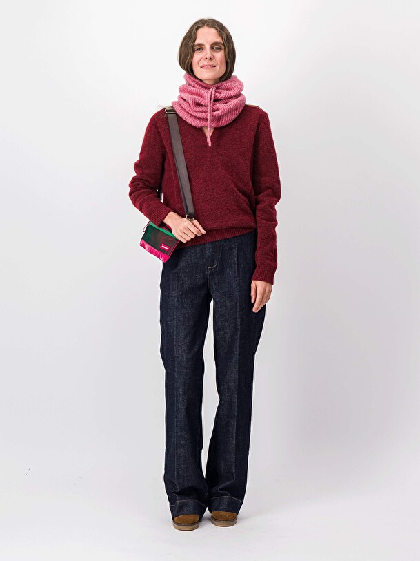 MIKA TURTLENECK -  Raspberry , Ready-to-wear Bensimon
