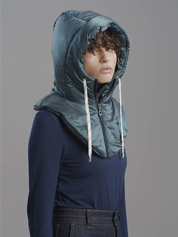 MADIE CAPUCHE -  Blue duck , Ready-to-wear Bensimon