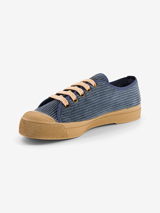 ROMY WOMEN'S CORDUROY VELVET -  Encre , Tennis & Shoes Bensimon