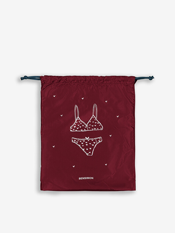 LINGERIE BAG -  Plum , Bags & Luggage Bensimon