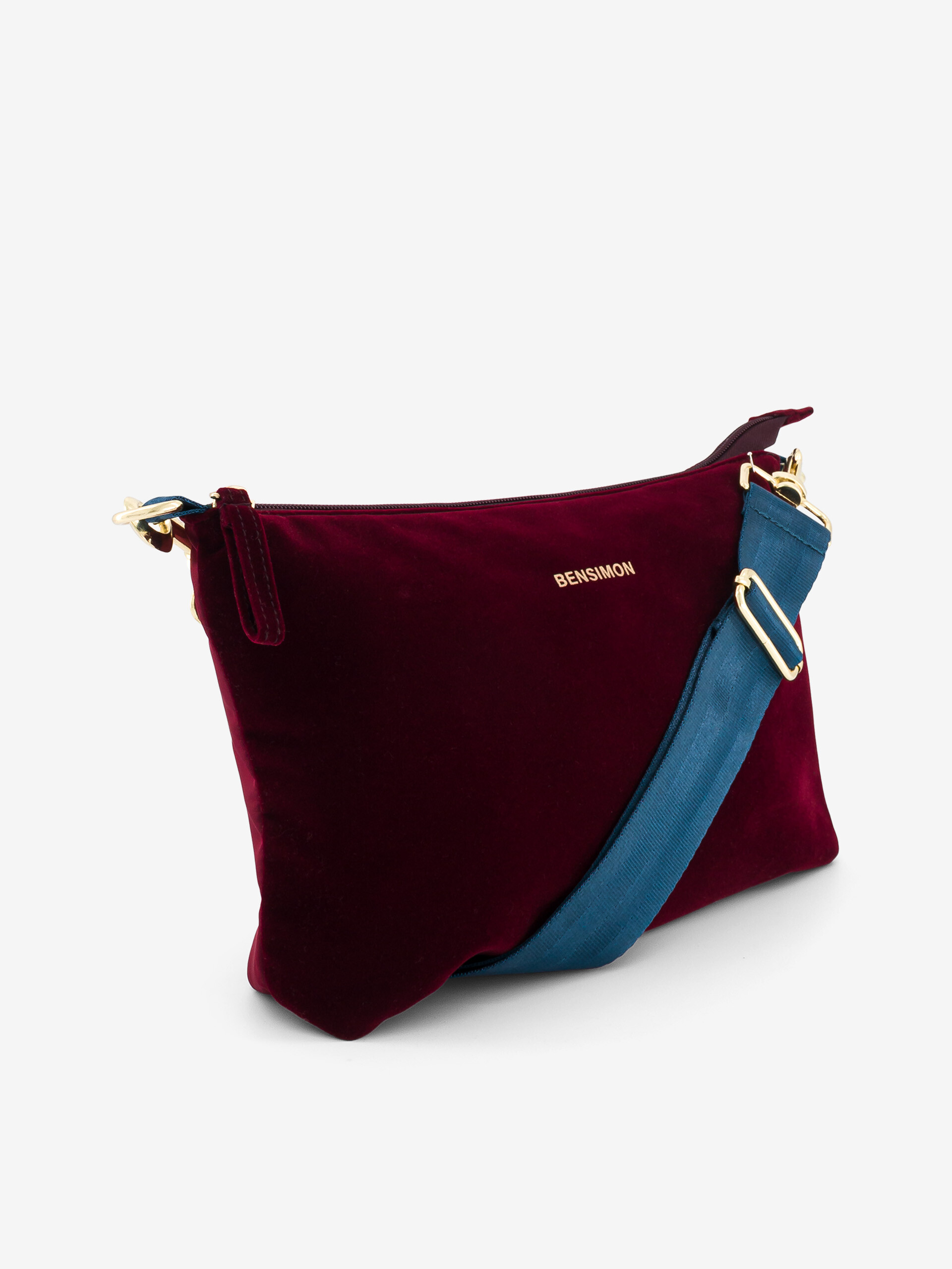 NEW MANSFIELD SHOULDER BAG -  Plum , Bags & Luggage Bensimon