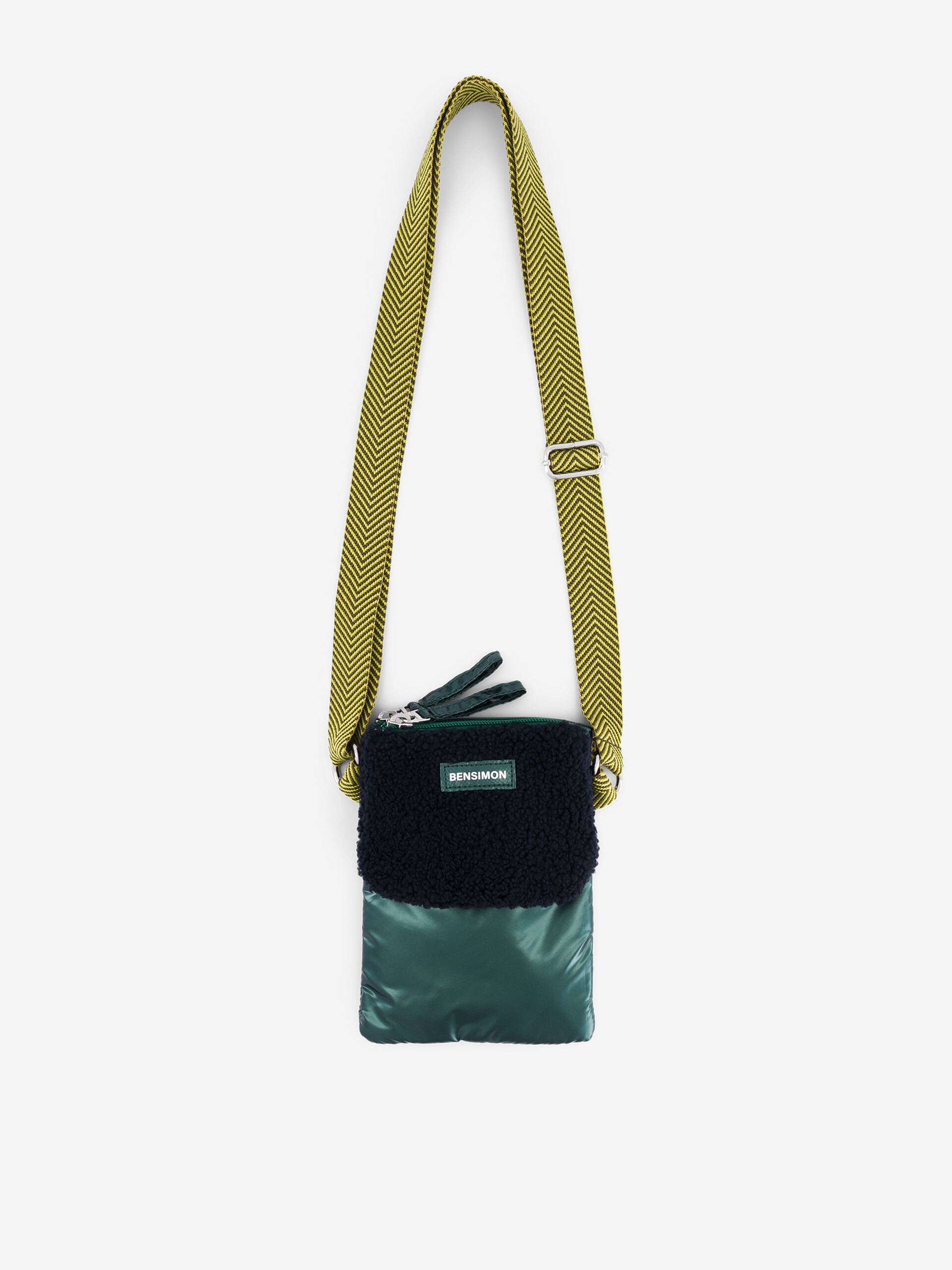 MESSINE PHONE BAG -  Navy pine tree , Bags & Luggage Bensimon
