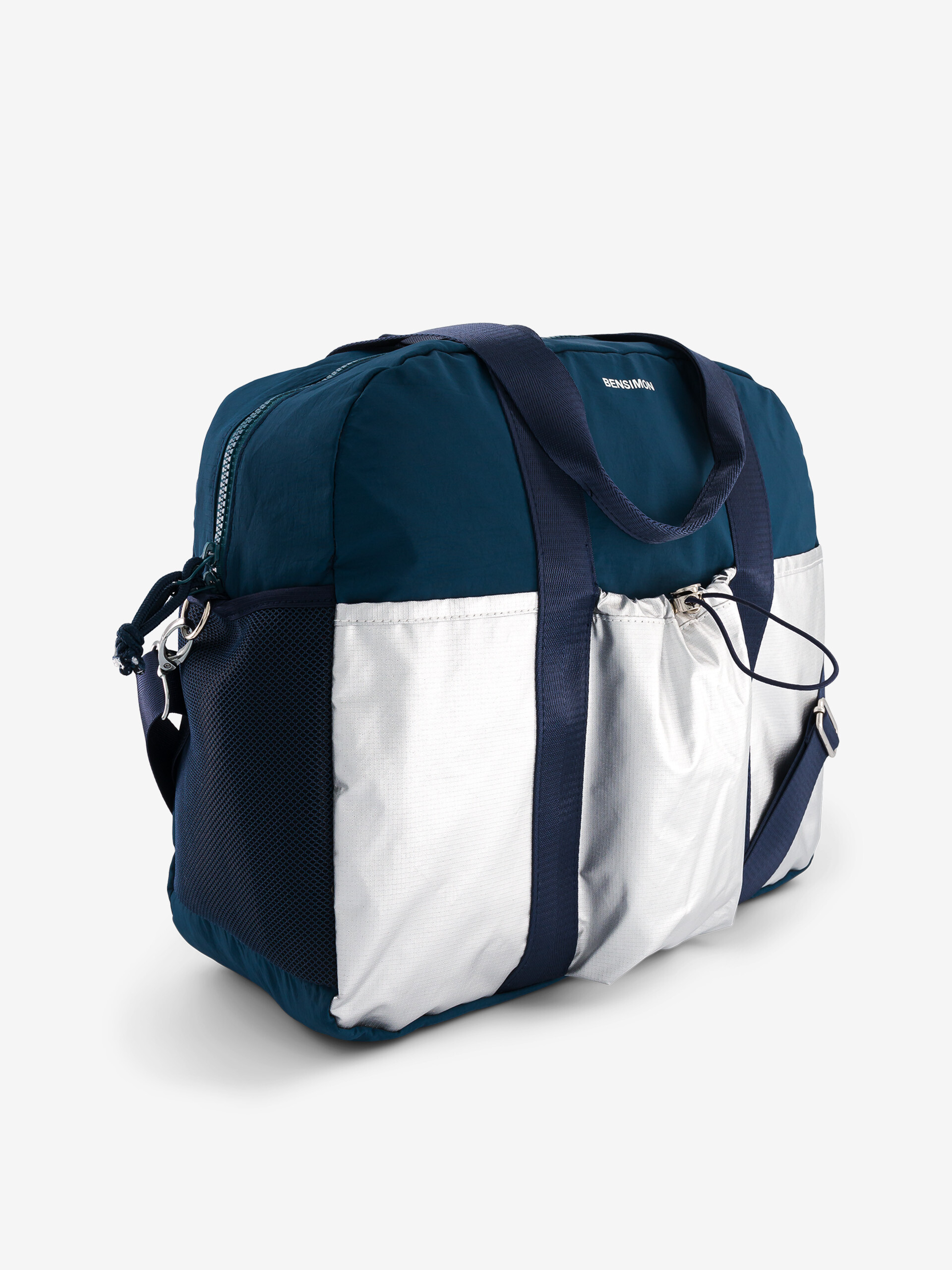 MADRID WEEKEND BAG -  Cobalt silver , Bags & Luggage Bensimon