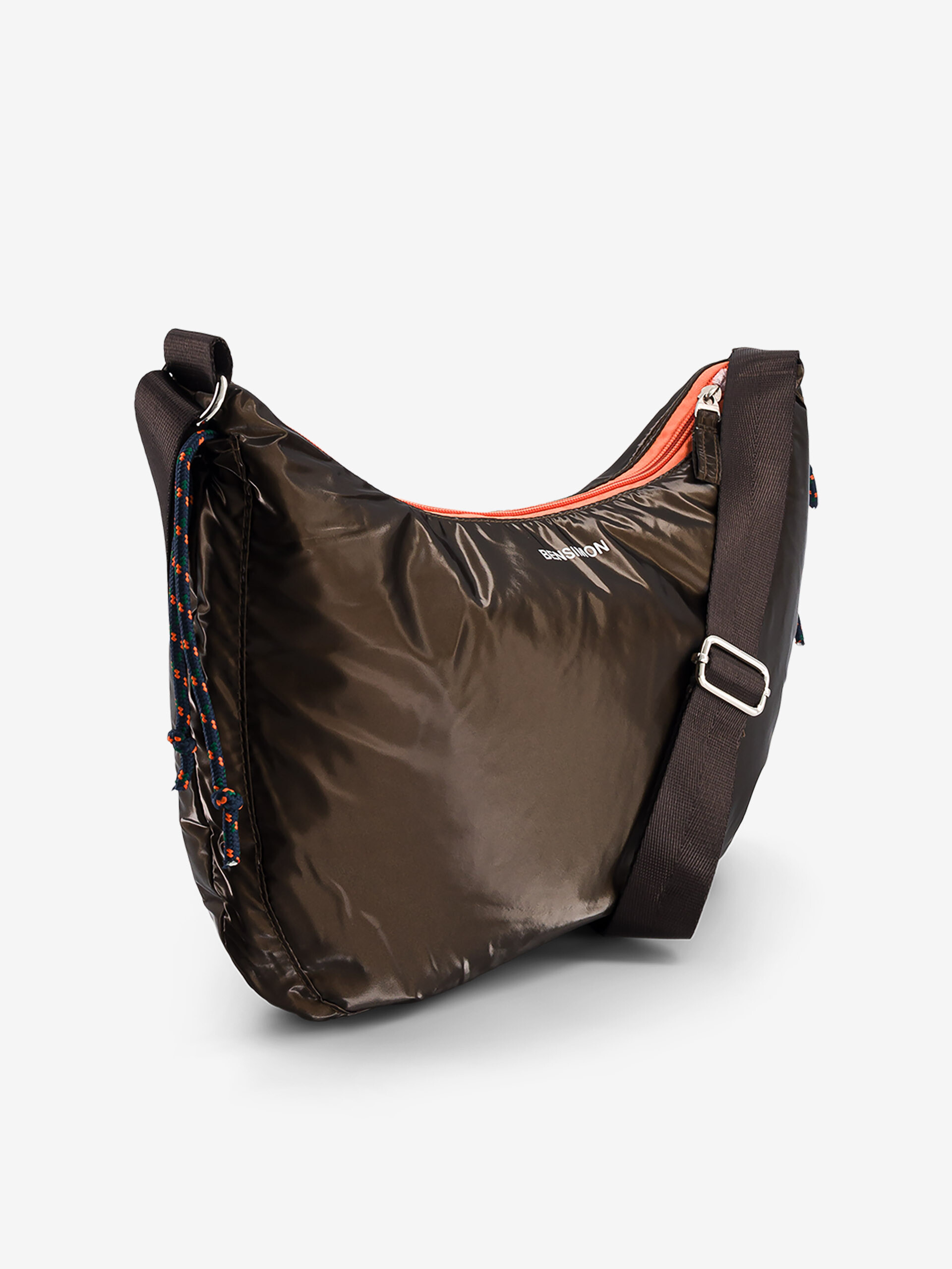 HALF MOON BAG -  Chocolate , Bags & Luggage Bensimon