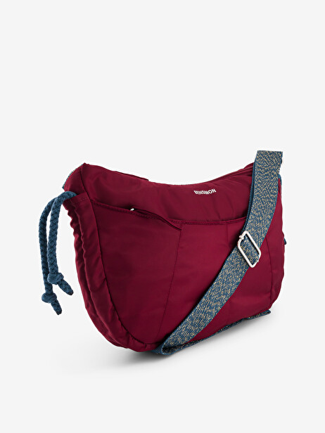 HALF MOON BAG -  Plum , Bags & Luggage Bensimon
