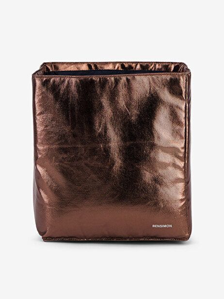 SQUARE BUCKET -  Brun , Bags & Luggage Bensimon