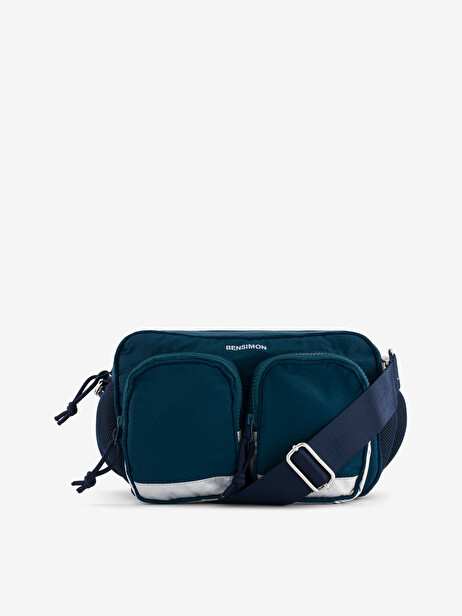 MARBELLA CROSSBODY BAG -  Cobalt silver , Bags & Luggage Bensimon