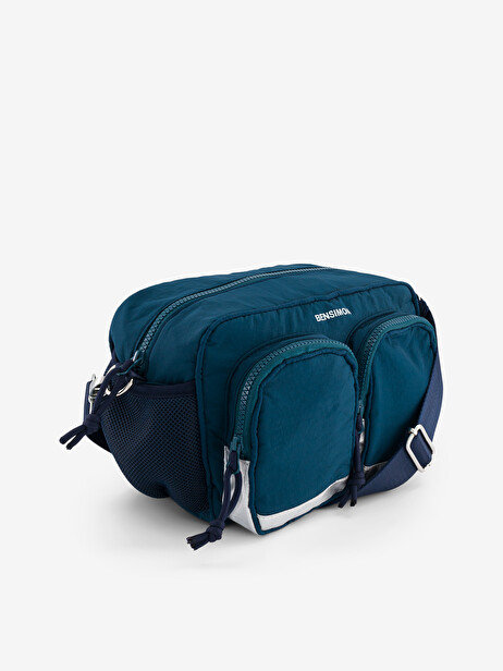 MARBELLA CROSSBODY BAG -  Cobalt silver , Bags & Luggage Bensimon