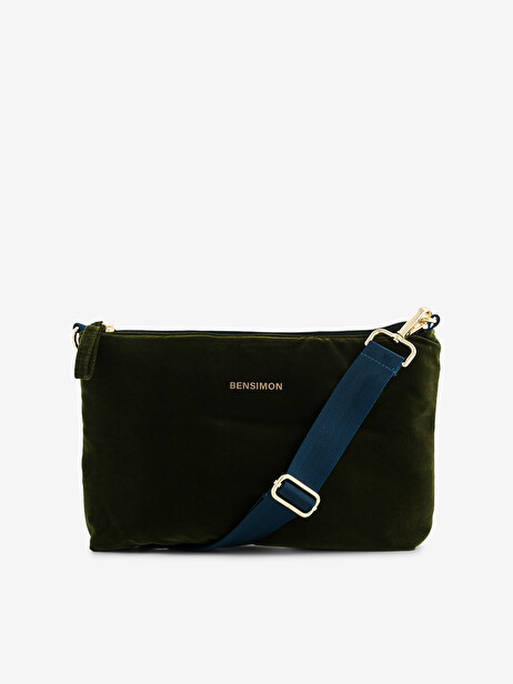 NEW MANSFIELD SHOULDER BAG -  Pine green , Bags & Luggage Bensimon