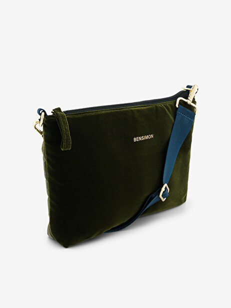 NEW MANSFIELD SHOULDER BAG -  Pine green , Bags & Luggage Bensimon