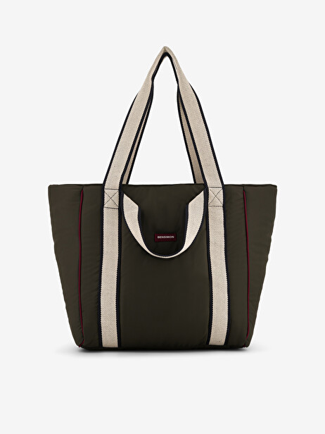 MONTREAL SHOPPING BAG -  Military , Bags & Luggage Bensimon