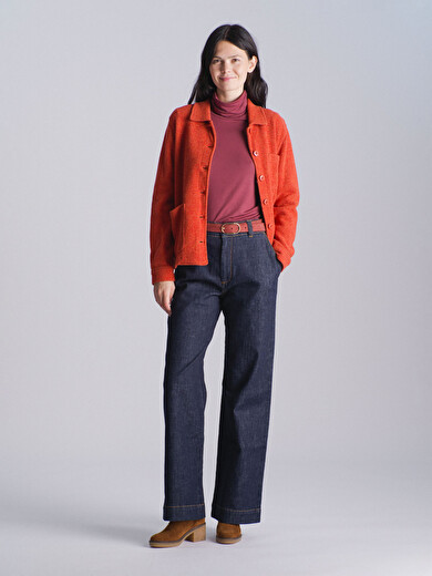 SLIM BELT -  Aubergine , Ready-to-wear Bensimon