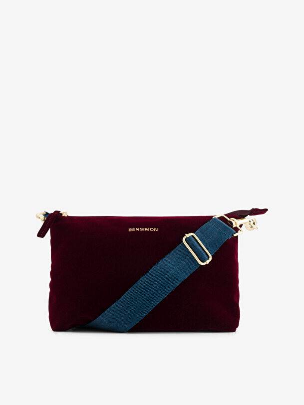 NEW MANSFIELD SHOULDER BAG -  Plum , Bags & Luggage Bensimon