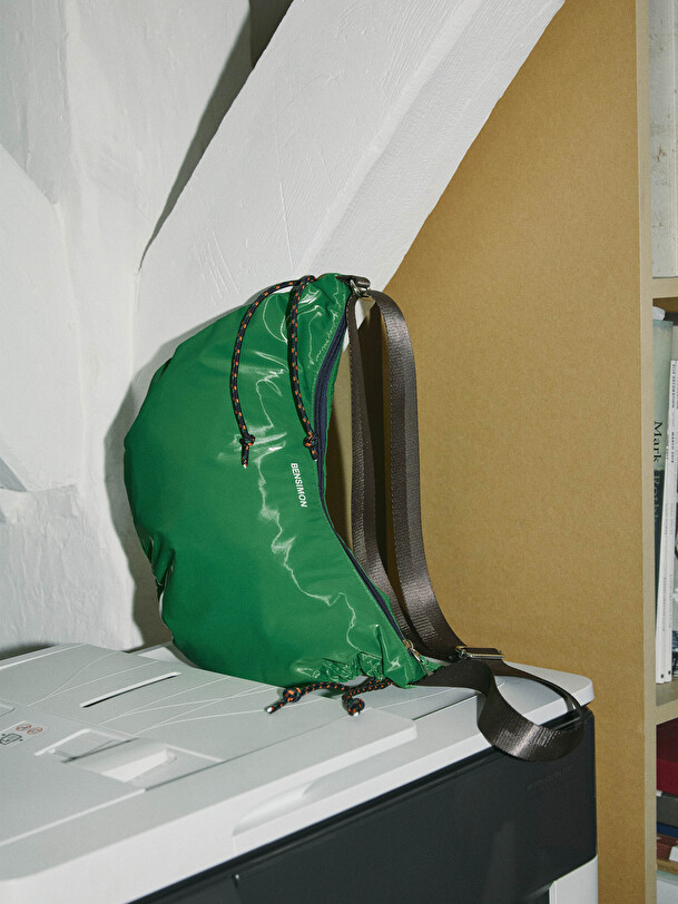 HALF MOON BAG -  Green , Bags & Luggage Bensimon