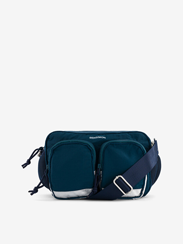 MARBELLA CROSSBODY BAG -  Cobalt silver , Bags & Luggage Bensimon