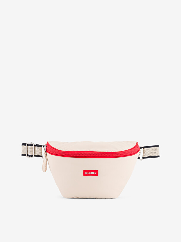 MONCTON BANANA BAG -  Cream , Bags & Luggage Bensimon