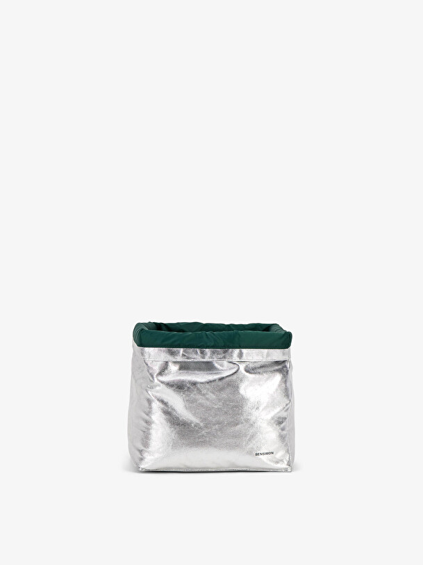 SQUARE BUCKET -  S ilver , Bags & Luggage Bensimon