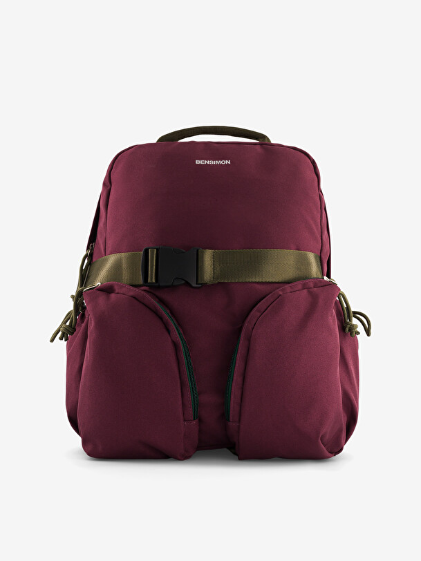 MONTFLEUR BACKPACK -  Plum , Bags & Luggage Bensimon