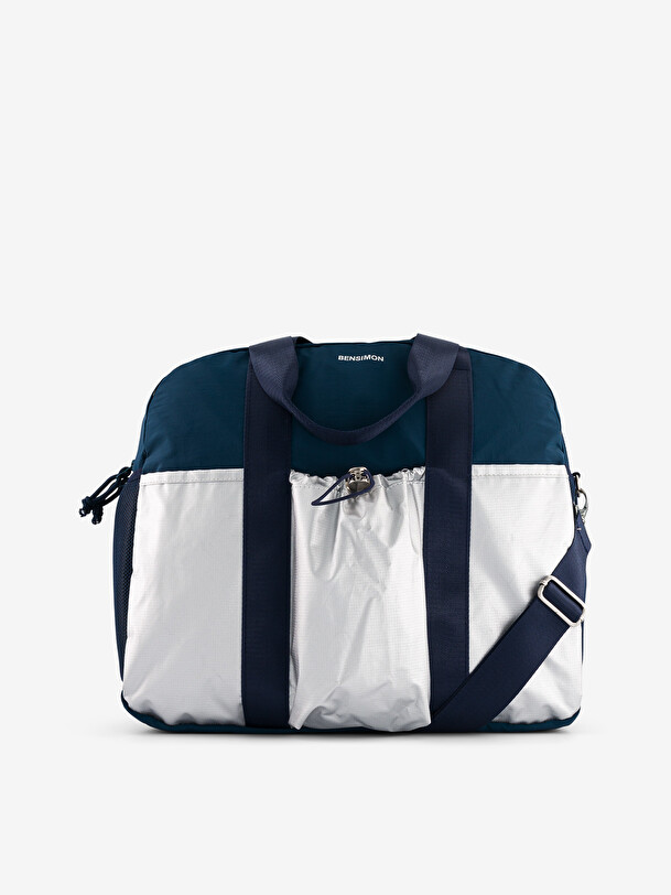 MADRID WEEKEND BAG -  Cobalt silver , Bags & Luggage Bensimon