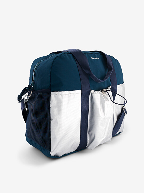 MADRID WEEKEND BAG -  Cobalt silver , Bags & Luggage Bensimon