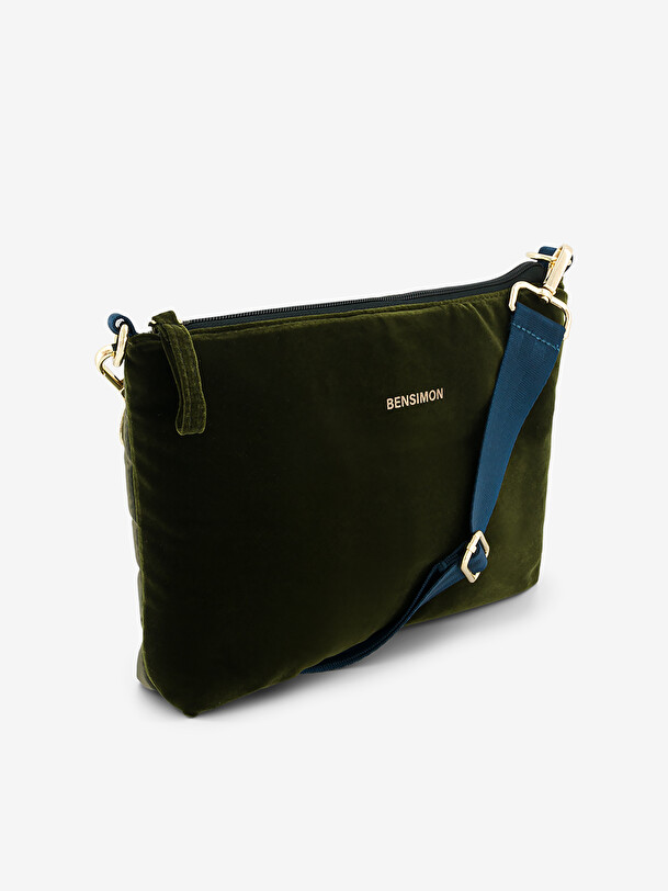 NEW MANSFIELD SHOULDER BAG -  Pine green , Bags & Luggage Bensimon