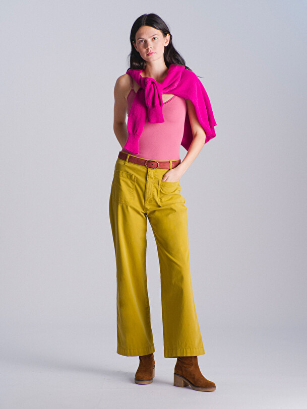 SLIM BELT -  Aubergine , Ready-to-wear Bensimon