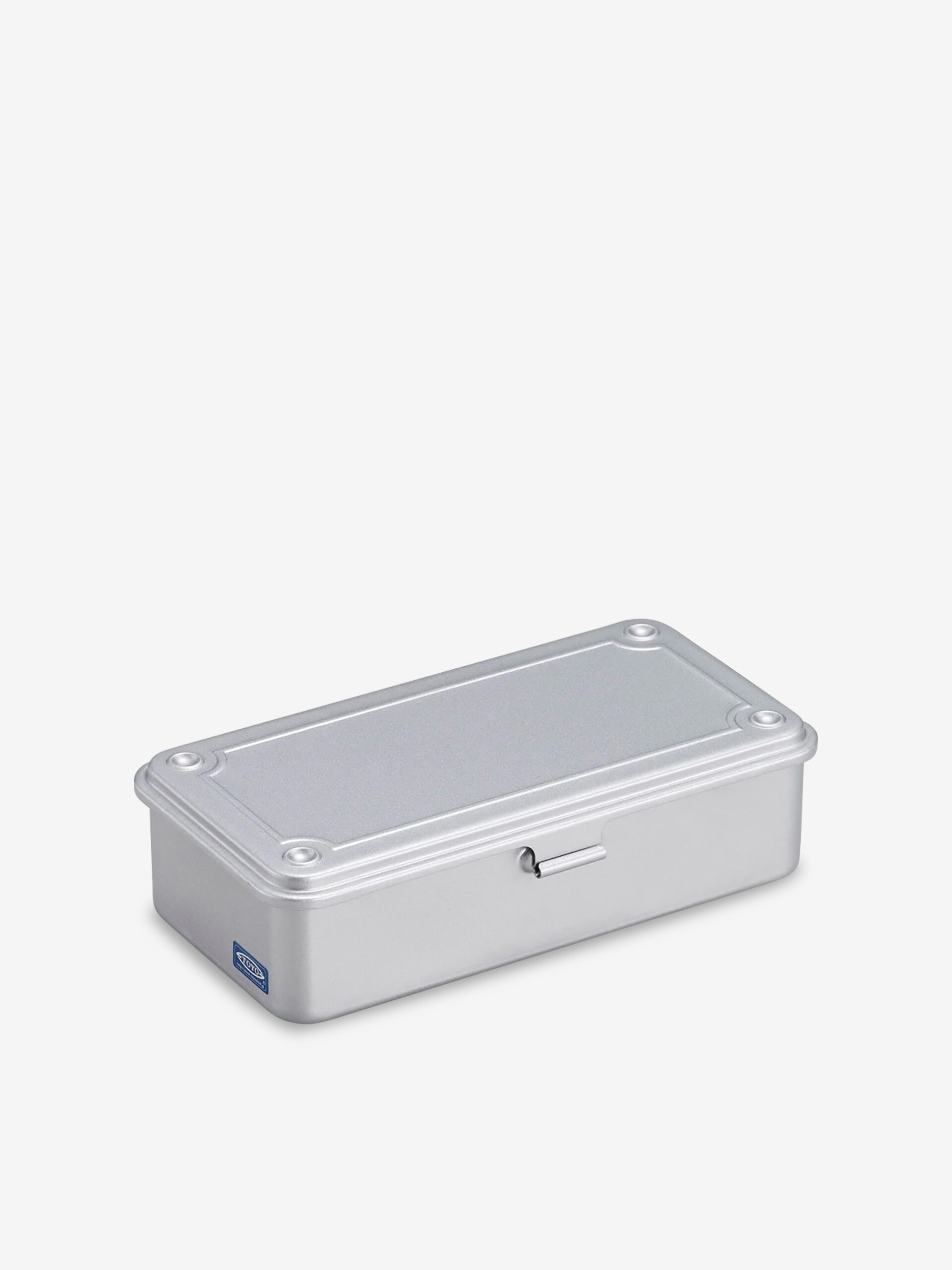 JAPAN STORAGE BOX NAVY 20X11X5 -  Silver , Home design Bensimon