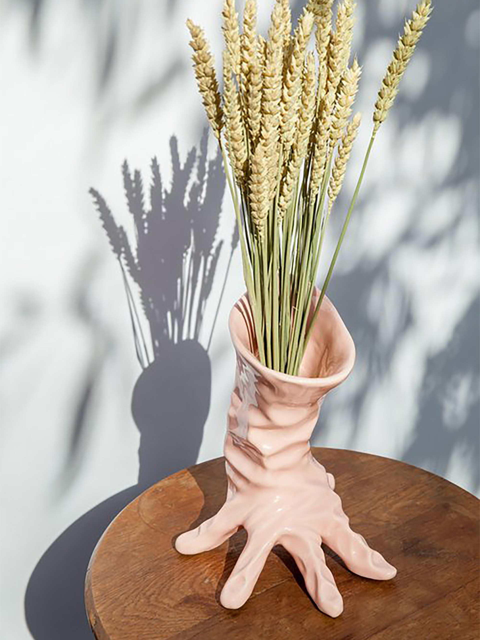 VASE GLOVE PINK -  Pink , Home design Bensimon