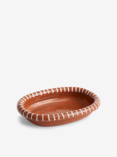 BARRO S TERRACOTTA OVAL DISH -  Terracotta , Home design Bensimon