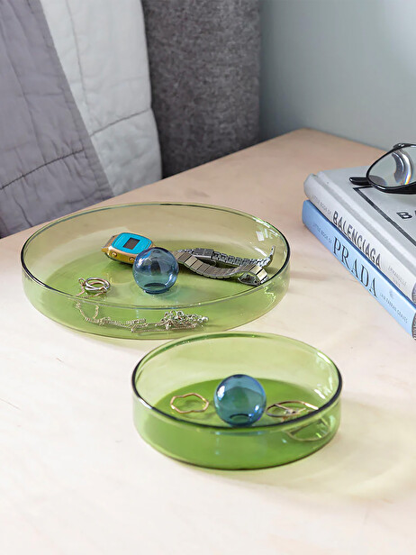 BUBBLE GREEN/BLUE S POCKET -  Green , Home design Bensimon