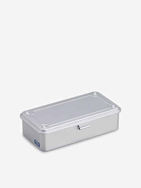 JAPAN STORAGE BOX NAVY 20X11X5 -  Silver , Home design Bensimon
