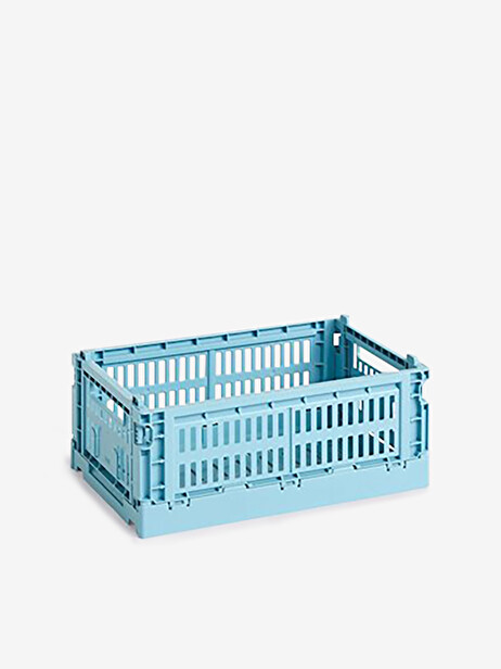 CRATE LIGHT BLUE S -  Blue , Home design Bensimon