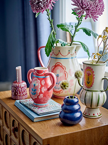 VASE ODINA RED -  Red , Home design Bensimon