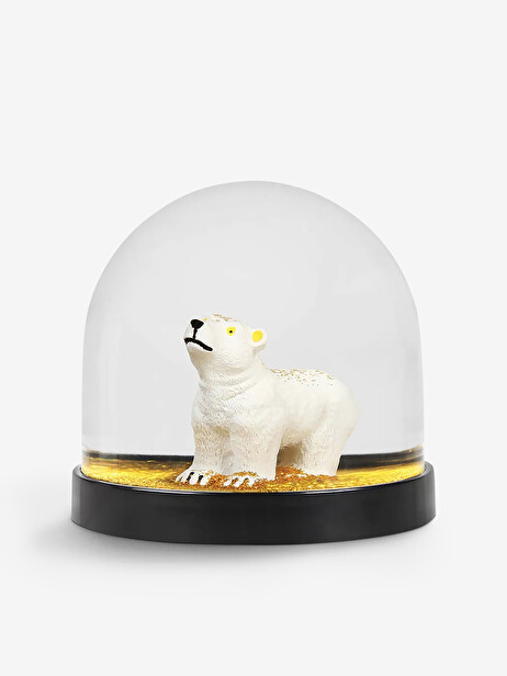POLAR BEAR SNOW BALL -  White , Home design Bensimon