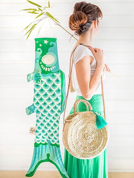KOINOBORI TURQUOISE M -  Turquoise , Home design Bensimon