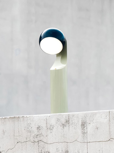 LAMP NOMAD 180 MINT BLUE -  Bleu nuit , Home design Bensimon