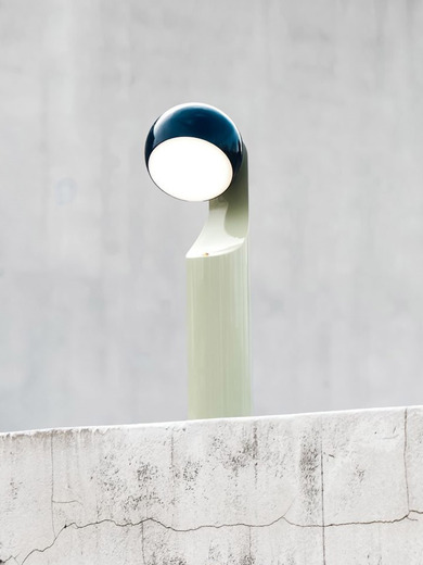 LAMP NOMAD 180 MINT BLUE -  Bleu nuit , Home design Bensimon