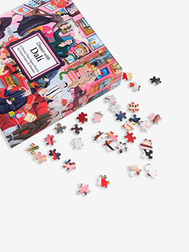 PUZZLE DINNER WITH DALI - NEW MAGS -  Multicolored , Home design Bensimon