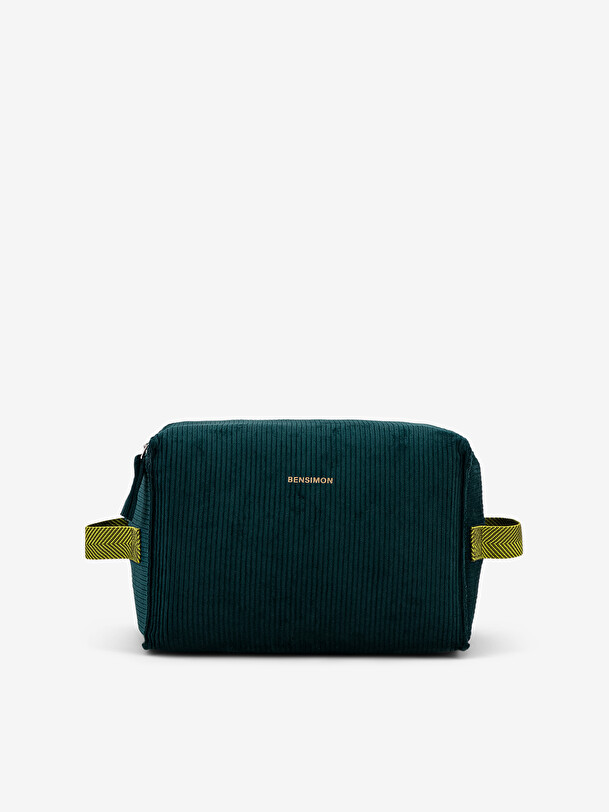 VELVET CORDUROY HOUSE CASE S -  Blue duck , Home design Bensimon