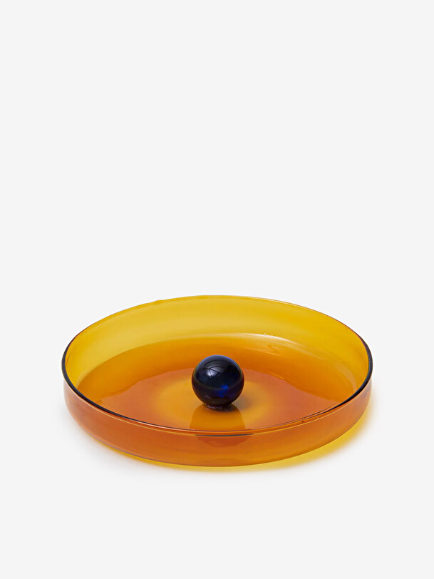 BUBBLE AMBER/COBALT M POCKET -  Orange , Home design Bensimon