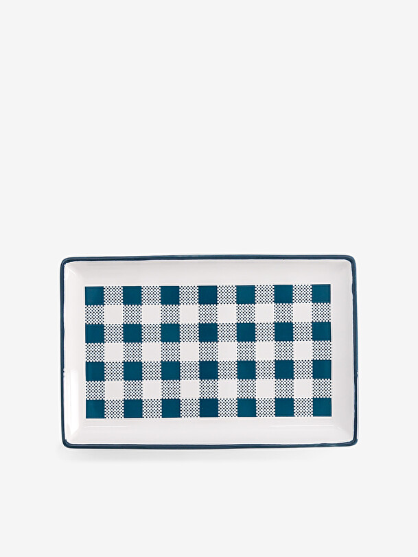 GENERATION POCKET 20x13 GINGHAM BLUE -  Blue vichy , Home design Bensimon