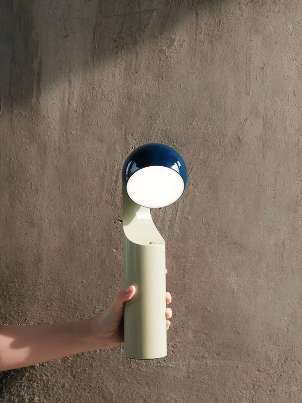 LAMP NOMAD 180 MINT BLUE - Bleu nuit , Home design Bensimon
