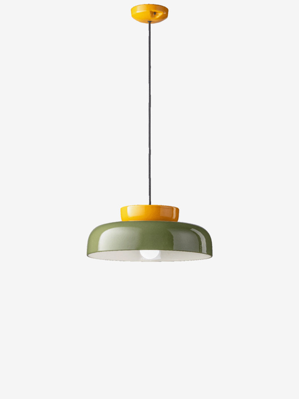 MARACANA KHAKI/CURRY PENDANT LIGHT - Khaki , Home design Bensimon