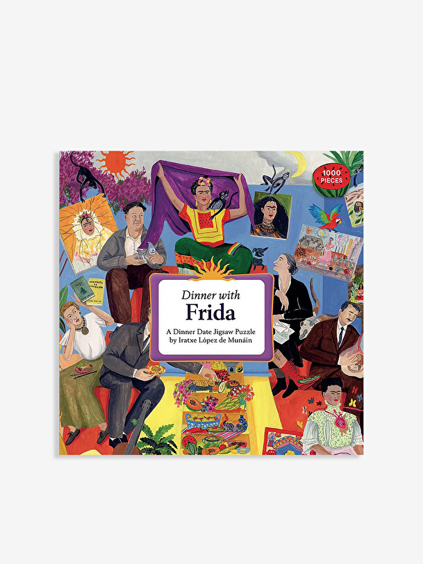 PUZZLE DINNER WITH FRIDA - NEW MAGS -  Multicolored , Home design Bensimon