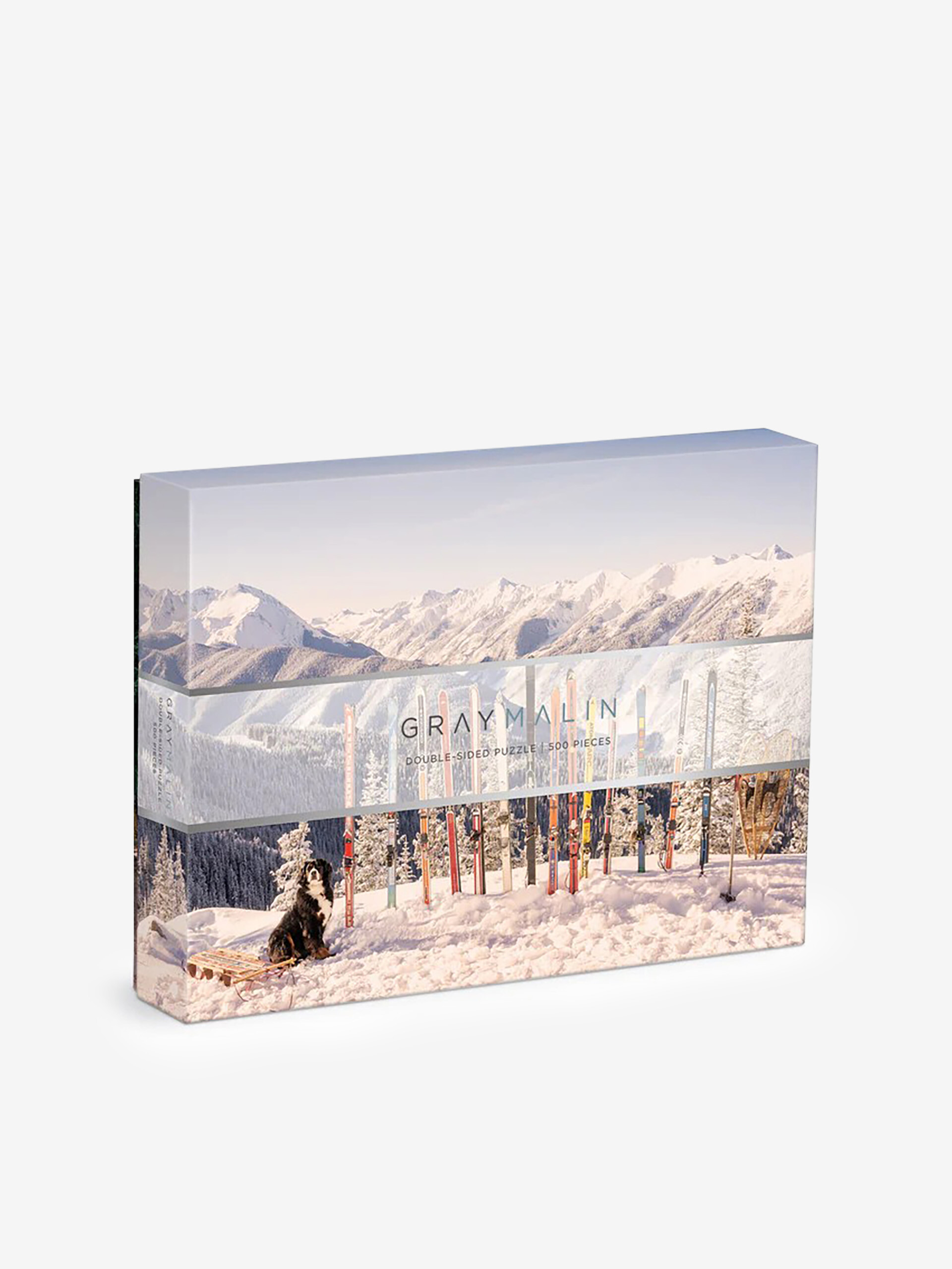 PUZZLE BIFACE WINTER SKI II - NEW MAGS -  Multicolored , Home design Bensimon