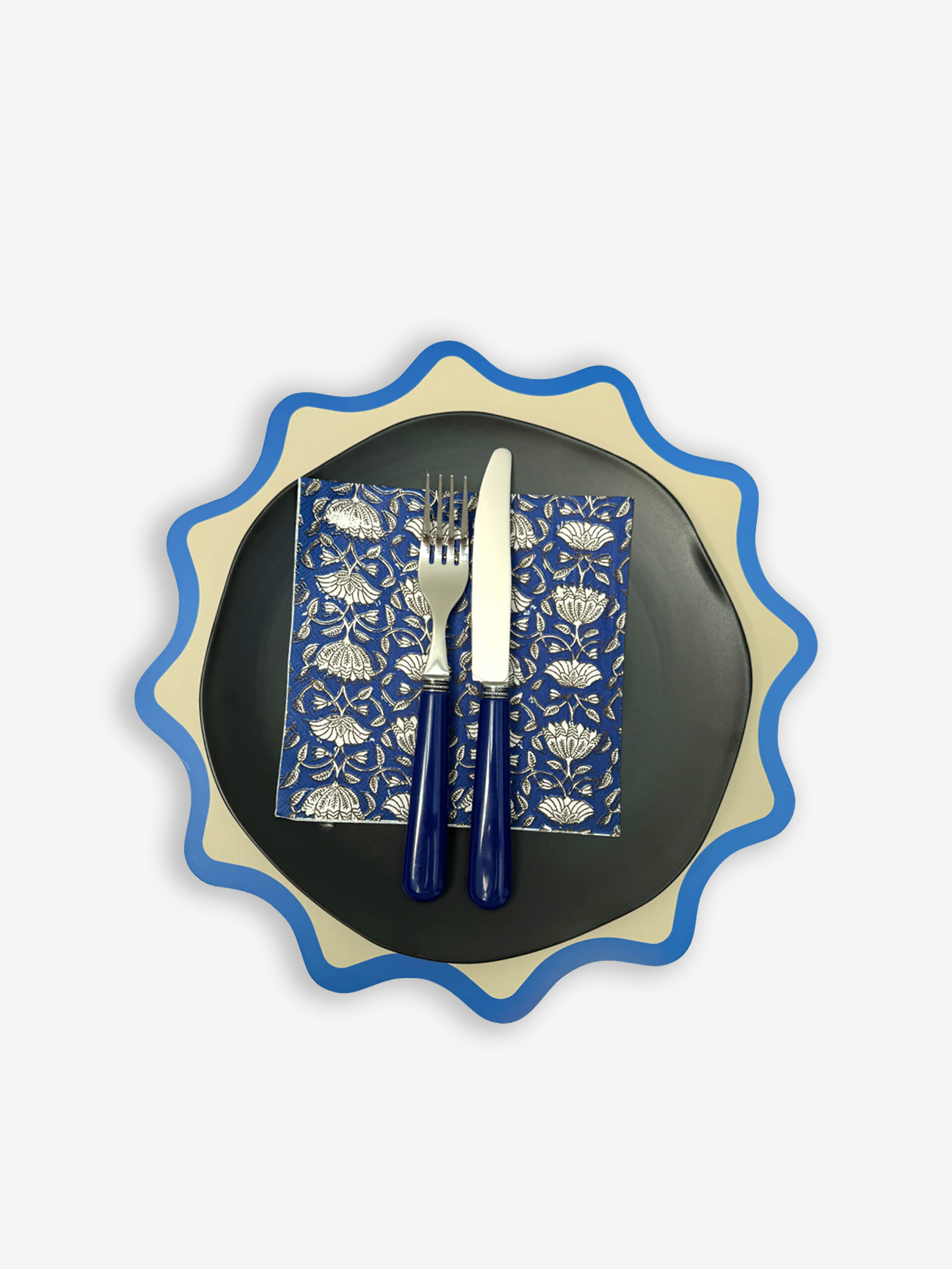 SMALL SPOON INDIGO BILLBRAID - Indigo , Home design Bensimon