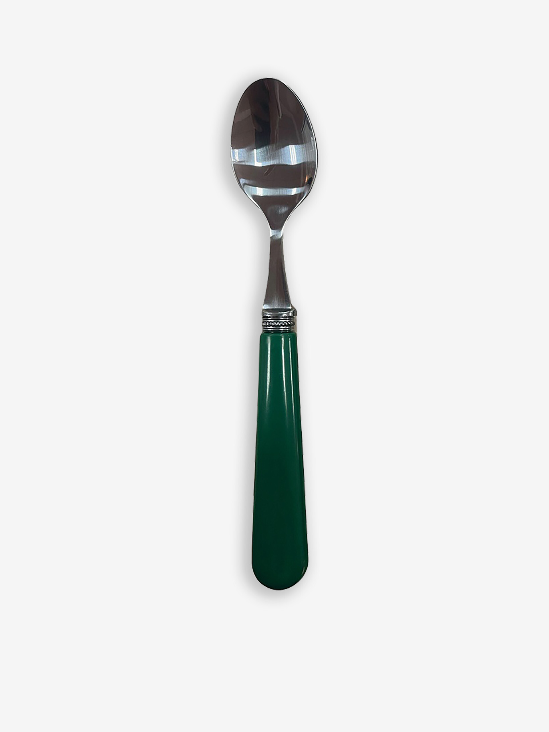 SMALL GREEN BILLBRAID SPOON -  Green , Home design Bensimon